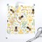 Spring Honeybee Summer Bugs Hexagons Easter Bees Insects Yellow Tulips Cottagecore Custom Printed Fabric by Spoonflower Various Fabrics by the Yard or Fat Quarter 18031196